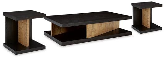 Kocomore Coffee Table with 2 End Tables